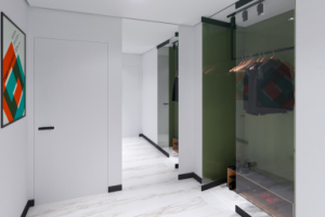 Визуализации интерьера жилой квартиры 34 м/кв