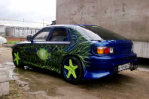 Аэрография на авто