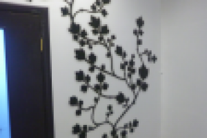 Аэрография на стене