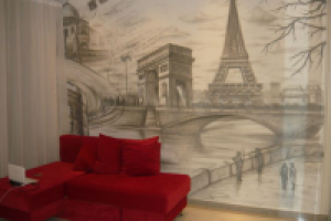 Аэрография на стене