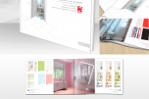 Буклет продукции для производителя керамической плитки