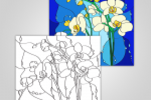 Эскиз витража