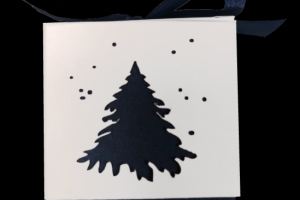 Бонбоньерка новогодняя с ёлкой