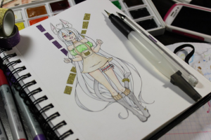 Заказ на иллюстрацию персонажа (традиш)