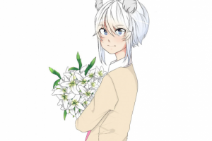 Заказ на иллюстрацию персонажа. (2015год)