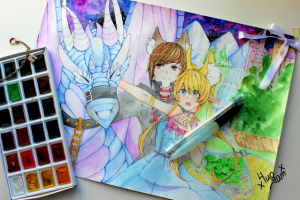 Работа на 14 февраля парню. Иллюстрация.