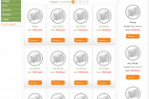 Сайт - магазин для сети салонов флористики - "Крокус".