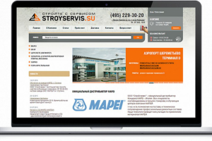 Интернет-магазин по продаже строительных материал "STROYSERVIS"