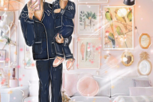 Скетч дизайн одежды