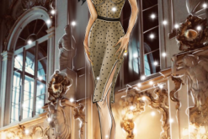 Скетч дизайн одежды