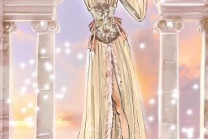 Скетч дизайн одежды