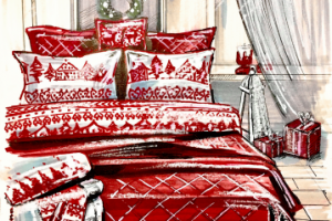 Скетч интерьера спальни