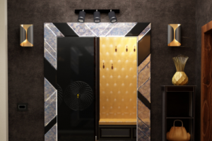 прихожая в загородном доме