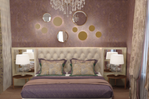 Спальня в загородном доме