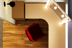 спальня в таун-хаусе