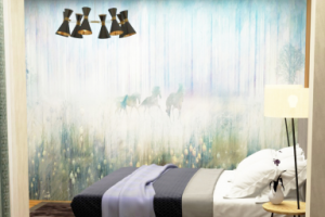 спальня в таун-хаусе