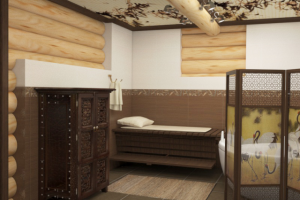 зона спа в частном доме