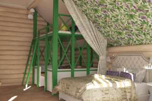 гостевая спальня на 5 гостей