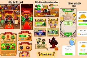 2D графика, Mobile UI, Pop-ups