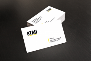 Визитки STAU