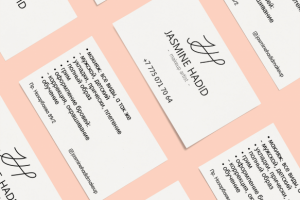 Визитки Jasmine Hadid