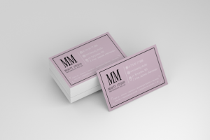 Визитки ММ студия