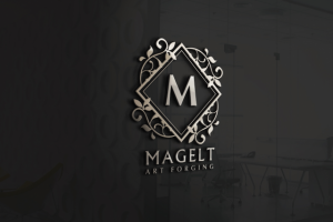 Логотип бренда художественной ковки Magelt