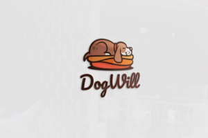 Логотип магазина собачьей амуниции "Dogwill"
