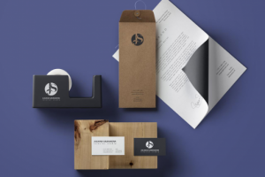 Фирменная айдентика для бренда архитектора