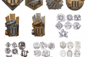 Игровые иконки - медали