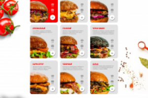 Дизайн для бургерной 38(В разраюботке)