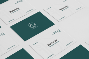 Пакет Айдентики для компании "Айком-Консалт"