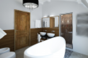 Коттедж в стиле шале в Опушкино