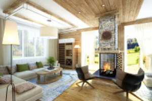 Коттедж в стиле шале в Опушкино