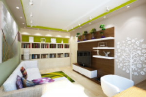 Интерьер гостиной