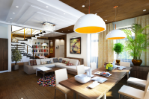 Интерьер коттеджа в к.п. Опушкино