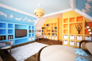 Интерьер коттеджа в Подмосковье