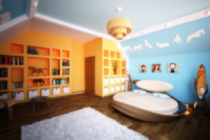 Интерьер коттеджа в Подмосковье