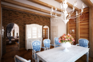 Интерьер коттеджа в Подмосковье