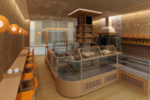 Торговая точка сети кафе в Москве