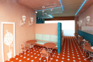 Торговая точка сети кафе в Москве