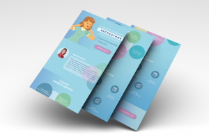 Лендинг-меню для группы Вконтакте