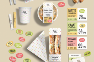 Identity for restaurant chain