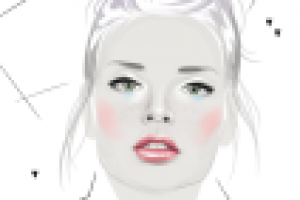 Fashion sketch illustration