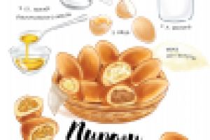 Иллюстрации для книги рецептов