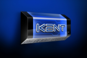 Kent. Рекламная конструкция на стену