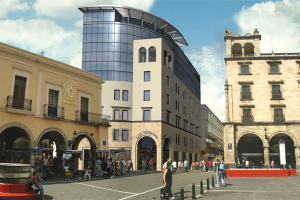 Проект отеля в Гвадалахаре на конкурс "Hotel Centro 2010"