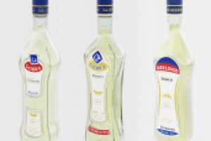 Концепт бутылки для вермута