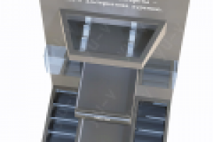 Прикассовая стойка. Без продукции.