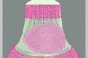 Колокол 235 мм. 3D-модель.